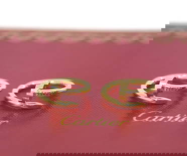 Cartier Juste Un Clou 18K Yellow Gold Cufflinks with Box: Cartier Juste Un Clou 18K Yellow Gold Cufflinks with Box These exquisite cufflinks from Cartier's Juste Un Clou collection are crafted from luxurious 18K yellow gold, showcasing a unique design that e