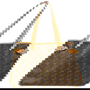 Louis Vuitton Batignolles Horizontal Tote Brown Monogram Canvas 15x10x5: Louis Vuitton Batignolles Horizontal Tote Brown Monogram Canvas 15x10x5 This Louis Vuitton Monogram Batignolles Horizontal Tote Handbag is a stylish and functional accessory, crafted from durable Mono