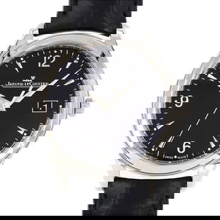 Jaeger-LeCoultre Master Control Date Automatic Men's Watch Stainless Steel Black Dial: Jaeger-LeCoultre Master Control Date Automatic Men's Watch Stainless Steel Black Dial Experience the elegance of the Jaeger-LeCoultre Master Control Date wristwatch, designed for men. This exquisite t