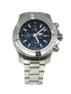 Breitling Super Avenger A13375 Stainless Steel Chronograph Watch with Box and Papers: Breitling Super Avenger A13375 Stainless Steel Chronograph Watch with Box and Papers Discover the Breitling Super Avenger Chronograph, a stunning wristwatch crafted from stainless steel. This model sh