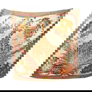 Salvatore Ferragamo Women's Silk Scarf 85cm Brown Multicolor: Salvatore Ferragamo Women's Silk Scarf 85cm Brown Multicolor This elegant Salvatore Ferragamo scarf is crafted from luxurious silk, featuring a rich brown and multicolor design. Tailored for women, it