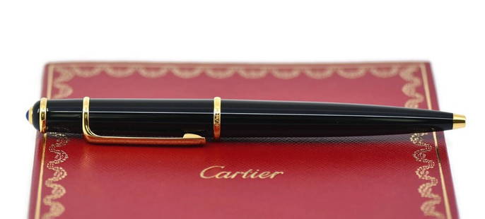 Cartier Diabolo Ballpoint Pen Ref ST180042 Authentic Resin: Cartier Diabolo Ballpoint Pen Ref ST180042 Authentic Resin Experience elegance with the Cartier Diabolo Ballpoint Pen (Ref: ST180042). Crafted from high-quality resin, this pen features a sophisticate