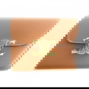 Celine Tri-Fold Wallet in Luxurious Lambskin Leather: Celine Tri-Fold Wallet in Luxurious Lambskin Leather This stylish Celine wallet is a perfect accessory for women seeking elegance and functionality. Crafted from luxurious lambskin leather, it feature