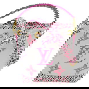 Louis Vuitton M82386 Nano Noe Monogram Handbag Pink White 2-Way Shoulder Bag: Louis Vuitton M82386 Nano Noe Monogram Handbag Pink White 2-Way Shoulder Bag Elevate your style with this exquisite Louis Vuitton handbag, designed for women. This handbag features the iconic Monogram