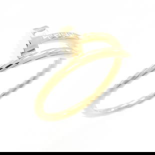Cartier Juste un Clou 18K Yellow Gold Women's Band Ring Size 6: Cartier Juste un Clou 18K Yellow Gold Women's Band Ring Size 6 This exquisite Cartier Juste un Clou small ring features a sleek band design crafted from 18K yellow gold. Designed for women, this elega