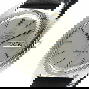 Vintage Omega Constellation Day Date 168.019 Steel Automatic Men's Watch: Vintage Omega Constellation Day Date 168.019 Steel Automatic Men's Watch This Vintage OMEGA Constellation Day Date wristwatch, model 168.019, is a fine example of classic timekeeping. Crafted from dur