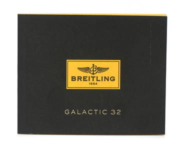 Breitling Galactic 32 Manual Booklet for Watch Enthusiasts: Breitling Galactic 32 Manual Booklet for Watch Enthusiasts This is a pre-owned manual for the Breitling Galactic 32. It provides detailed information about the features and functions of the Breitling