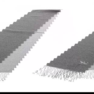 Louis Vuitton M92777 Men's Cashmere Dual Scarf Gray 1.94m x 36cm: Louis Vuitton M92777 Men's Cashmere Dual Scarf Gray 1.94m x 36cm Elevate your style with this elegant Louis Vuitton Dual Scarf, expertly crafted from luxurious cashmere. This stole for men features a