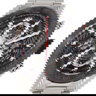 TAG Heuer Carrera Calibre 01 Automatic Chronograph Stainless Steel Men's Watch: TAG Heuer Carrera Calibre 01 Automatic Chronograph Stainless Steel Men's Watch Experience precision and elegance with the TAG Heuer Carrera Calibre 01 Chronograph wristwatch. Designed for men, this so