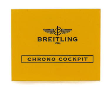 Breitling Chrono Cockpit Manual for Watch Collectors: Breitling Chrono Cockpit Manual for Watch Collectors This is a pre-owned Breitling Chrono Cockpit Booklet Manual. It serves as an essential guide for the Breitling Chrono watch model, providing detail