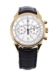 Vacheron Constantin Historiques Chronograph 18K Rose Gold Watch 5000H/000R with Box and Papers