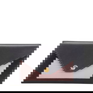Celine Tri-Fold Long Wallet Black Pink Leather Women's: Celine Tri-Fold Long Wallet Black Pink Leather Women's This stylish Celine tri-fold long wallet combines functionality with elegance, perfect for the modern woman. Crafted from high-quality leather, i