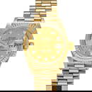 ROLEX Datejust 69178G Yellow Gold Ladies Watch Champagne Diamond Dial