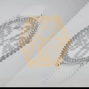 GUESS Carousel 44mm Gold Tone Stainless Steel Ladies Quartz Watch U95105L1: GUESS Carousel 44mm Gold Tone Stainless Steel Ladies Quartz Watch U95105L1 The Guess Carousel wristwatch combines style and functionality with its elegant gold tone and white dial. This casual ladies'