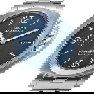 PANERAI Luminor Marina Specchio Blue PAM01316 Men's Automatic Watch: PANERAI Luminor Marina Specchio Blue PAM01316 Men's Automatic Watch The PANERAI Luminor Marina Specchio Blue PAM01316 is a stunning men's wristwatch that combines elegance with functionality. This tim