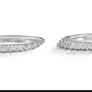 Rachel Koen 0.25ct Round Cut Diamond Wedding Band Ring 14k White Gold: Rachel Koen 0.25ct Round Cut Diamond Wedding Band Ring 14k White Gold This stunning wedding band ring features a total carat weight of 0.25 ct in round cut diamonds, set in luxurious 14k white gold. C