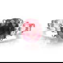 Rachel Koen Oval Ruby 3.15ct Diamond 0.75ct Cocktail Ring in 14K White Gold