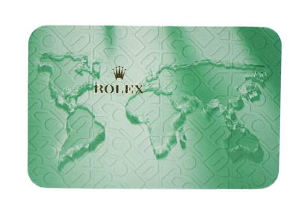 Rolex Calendar Card 2001-2002 Genuine Accessory: Rolex Calendar Card 2001-2002 Genuine Accessory This pre-owned Rolex Calendar Card for the years 2001-2002 is a genuine accessory for Rolex watch enthusiasts. Manufactured by Rolex during the 2000-200