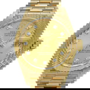 ROLEX Datejust 69178G Ladies Watch Yellow Gold Champagne Dial Diamond: ROLEX Datejust 69178G Ladies Watch Yellow Gold Champagne Dial Diamond This exquisite ROLEX Datejust 69178G wristwatch is a timeless piece for ladies, crafted from luxurious yellow gold. Manufactured a
