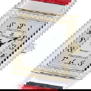 Jaeger-LeCoultre Reverso K18YG Ladies Watch 21mm Quartz Ref 265.5.08: Jaeger-LeCoultre Reverso K18YG Ladies Watch 21mm Quartz Ref 265.5.08 Introducing the Jaeger-LeCoultre Reverso K18YG Ladies Watch, a stunning wristwatch tailored for elegance. This pre-owned timepiece
