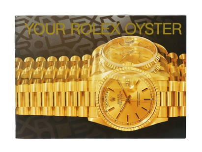 Rolex Oyster Booklet Manual English 1997: Rolex Oyster Booklet Manual English 1997 This is a pre-owned Rolex Oyster Booklet Manual from 1997, providing essential information and guidance for your Rolex watch. It is an invaluable resource for
