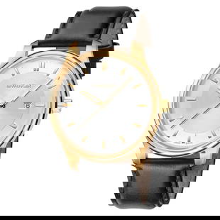 Wenger City Classic 34mm Gold Tone Ladies Watch Quartz Silver Dial: Wenger City Classic 34mm Gold Tone Ladies Watch Quartz Silver Dial The Wenger City Classic wristwatch is a stylish and casual timepiece designed for ladies. Featuring a 34 mm round stainless steel cas