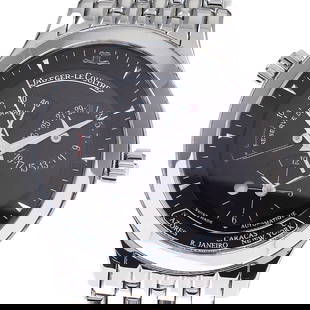 JAEGER-LECOULTRE Master Geographic Power Reserve Q1428170 Automatic 38mm Men's Watch: JAEGER-LECOULTRE Master Geographic Power Reserve Q1428170 Automatic 38mm Men's Watch Discover the elegance of the JAEGER-LECOULTRE Master Geographic Power Reserve wristwatch, a perfect blend of sophis