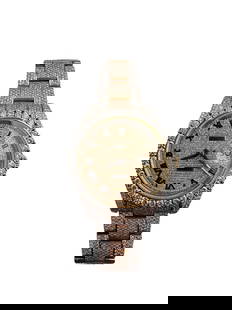 Rolex Datejust 116333 Diamond Roman Dial Jubilee Bracelet 2013 with Papers: Rolex Datejust 116333 Diamond Roman Dial Jubilee Bracelet 2013 with Papers This stunning Rolex Datejust features a luxurious Diamond Roman dial and is set on a Jubilee bracelet. The watch, ideal for m