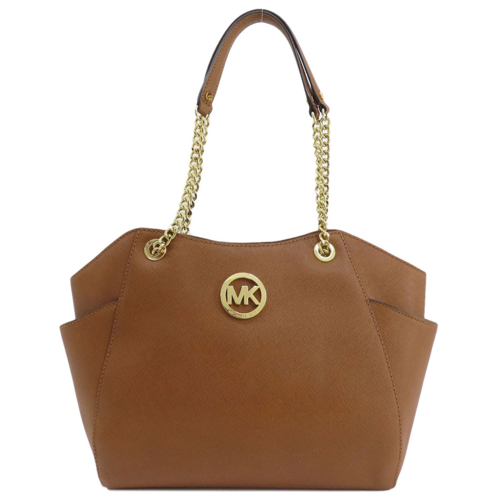MICHAEL Michael Kors Brown PVC Tote Bag 24cm x 38cm x 8cm: MICHAEL Michael Kors Brown PVC Tote Bag 24cm x 38cm x 8cm This stylish tote bag from MICHAEL Michael Kors is designed for women, offering both functionality and elegance. Crafted from durable PVC in a