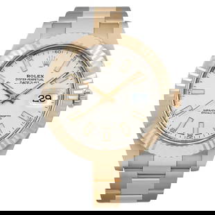 Rolex Datejust II 18K Gold Steel Cream Dial Automatic Men's Watch 116333: Rolex Datejust II 18K Gold Steel Cream Dial Automatic Men's Watch 116333 Introducing the Rolex Datejust II, a luxurious wristwatch crafted with a stunning combination of 18K yellow gold and stainless