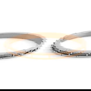Charriol Forever Slim Bangle PVD Rose Gold Stainless Steel Multicolor: Charriol Forever Slim Bangle PVD Rose Gold Stainless Steel Multicolor Introducing the Charriol Forever Slim Bangle, a stunning accessory that embodies elegance and versatility. This exquisite bangle f