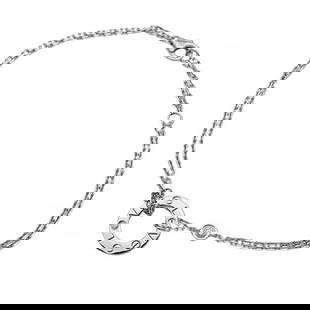 Cartier LOVE Charm Bracelet 18K White Gold 2P Diamonds CRB6038100: Cartier LOVE Charm Bracelet 18K White Gold 2P Diamonds CRB6038100 This exquisite Cartier charm bracelet is designed for women, crafted from luxurious 18K white gold. The bracelet features a captivatin