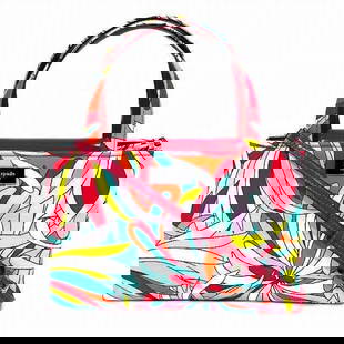 Kate Spade Anemone Floral Nylon Leather Shoulder Bag 6.69 x 9.44 x 3.54: Kate Spade Anemone Floral Nylon Leather Shoulder Bag 6.69 x 9.44 x 3.54 Introducing the Kate Spade Anemone Floral Handbag, a stylish accessory designed for women. This elegant shoulder bag is crafted