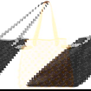 Louis Vuitton Batignolles Vertical Monogram Tote Handbag M51153 12.2x11.8 Brown: Louis Vuitton Batignolles Vertical Monogram Tote Handbag M51153 12.2x11.8 Brown This elegant Louis Vuitton Monogram Batignolles Vertical Tote Handbag is a perfect blend of style and functionality. Mad