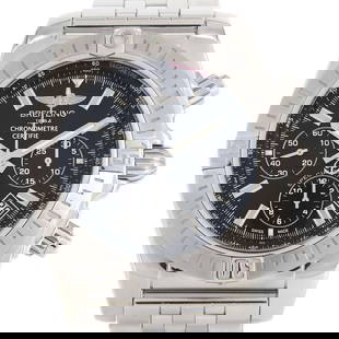 Breitling Chronomat JSP AB0115 Men's Automatic Stainless Steel Watch: Breitling Chronomat JSP AB0115 Men's Automatic Stainless Steel Watch Presenting the Breitling Chronomat JSP AB0115 AB0115111B1A1, a sophisticated automatic wristwatch designed for men. This exquisite