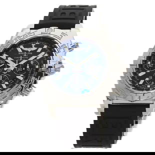 Breitling Chronomat 44 AB0110 Men's Watch Stainless Steel Rubber Blue Dial: Breitling Chronomat 44 AB0110 Men's Watch Stainless Steel Rubber Blue Dial Experience precision and style with the BREITLING Chronomat 44, a sophisticated wristwatch designed for men. This timepiece f