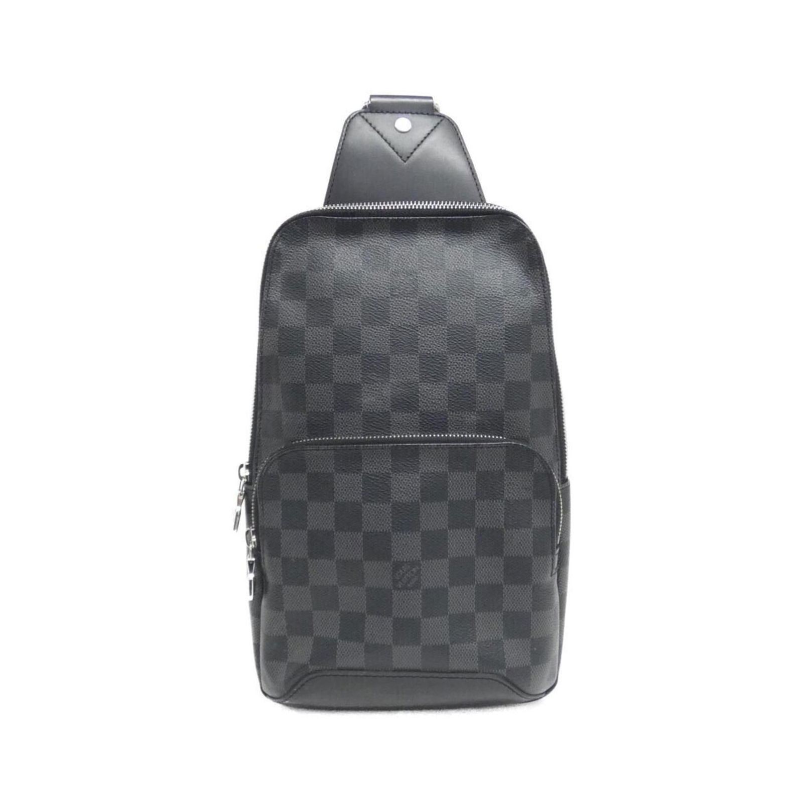 Louis Vuitton Damier Graphite Avenue Sling Bag N41719 Women's Shoulder Bag: Louis Vuitton Damier Graphite Avenue Sling Bag N41719 Women's Shoulder Bag Introducing the Louis Vuitton Damier Graphite Avenue Sling Bag, a stylish shoulder bag perfect for women. Crafted from durabl