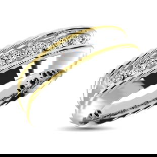 10K White Gold with Accent of 10K Yellow Gold 1/2 Ct.Tw. Diamond 7 Stone Mens Band: 10K White Gold with Accent of 10K Yellow Gold 1/2 Ct.Tw. Diamond 7 Stone Mens Band Make your commitment with this handsome band combining with 10K White Gold with Accent of 10K Yellow Gold. This