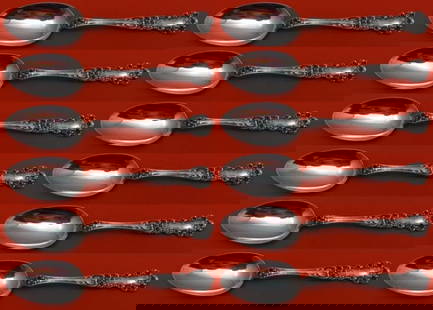 Gorham Buttercup Sterling Silver Spoons Set of 12 6.5 Inches: Gorham Buttercup Sterling Silver Spoons Set of 12 6.5 Inches This exquisite set of 12 Buttercup place spoons by Gorham features a classic design in sterling silver. Each spoon measures 6 1/2 inches, s