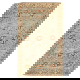 Zabihi Collection Antique Persian Senneh Rug 52 x 80 Hand-Woven Wool Iran 1920: Zabihi Collection Antique Persian Senneh Rug 52 x 80 Hand-Woven Wool Iran 1920 Discover the Zabihi Collection Antique Persian Senneh Accent Rug, a stunning piece that embodies the rich heritage of Per