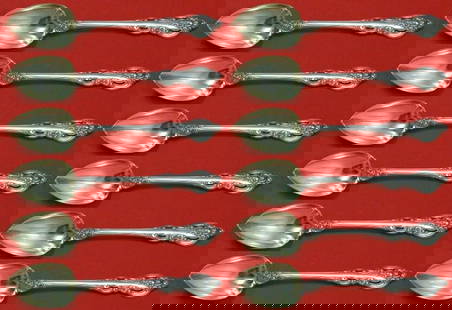 Towle El Grandee Sterling Silver Grapefruit Spoon Set 12 pcs 6 inch: Towle El Grandee Sterling Silver Grapefruit Spoon Set 12 pcs 6 inch This exquisite 12-piece custom set of grapefruit spoons features the elegant El Grandee pattern by Towle. Each spoon measures 6 inch