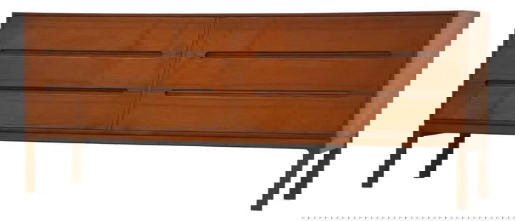 Mid Century Modern Arne Wahl Iversen Teak Dresser 6 Drawers: Mid Century Modern Arne Wahl Iversen Teak Dresser 6 Drawers A beautiful mid century modern teak six drawer dresser designed by Arne Wahl Iversen. Professionally refinished. Circa 1960's. Made in Denma