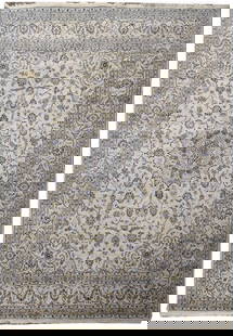Timeless 10' x 13' Persian Kashan Wool Area Rug Handmade Luxury: Timeless 10' x 13' Persian Kashan Wool Area Rug Handmade Luxury Elevate your living space with the timeless elegance of this pre-owned 10' x 13' Persian Kashan Wool Rug. Crafted with meticulous attent