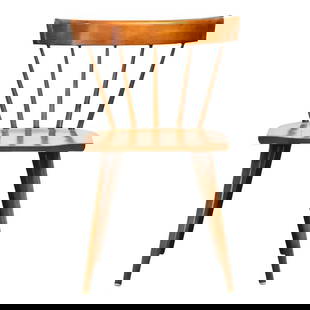 Paul McCobb Planner Group Mid Century Maple Dining Chair 17.75" Seat Height: Paul McCobb Planner Group Mid Century Maple Dining Chair 17.75" Seat Height A mid century modern solid maple dining chair designed by Paul McCobb Planner Group. Seat height is 17.75". 17" wide. 19.5"