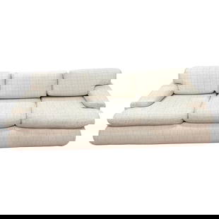 Vladimir Kagan by Preview 3 Piece Sectional Sofa Mid-Century Modern 1980s: Vladimir Kagan by Preview 3 Piece Sectional Sofa Mid-Century Modern 1980s Experience modern elegance with this Vladimir Kagan by Preview 3 Piece 'Sectional' Sofa, a quintessential piece from the 1980s