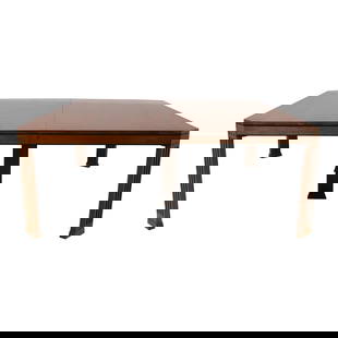 Stickley 21st C. Collection Large Square Dining Table 80 x 80 x 30: Stickley 21st C. Collection Large Square Dining Table 80 x 80 x 30 This Stickley Large Square 2 Part Dining Room Table exemplifies modern Arts & Crafts design with its solid cherry construction and el