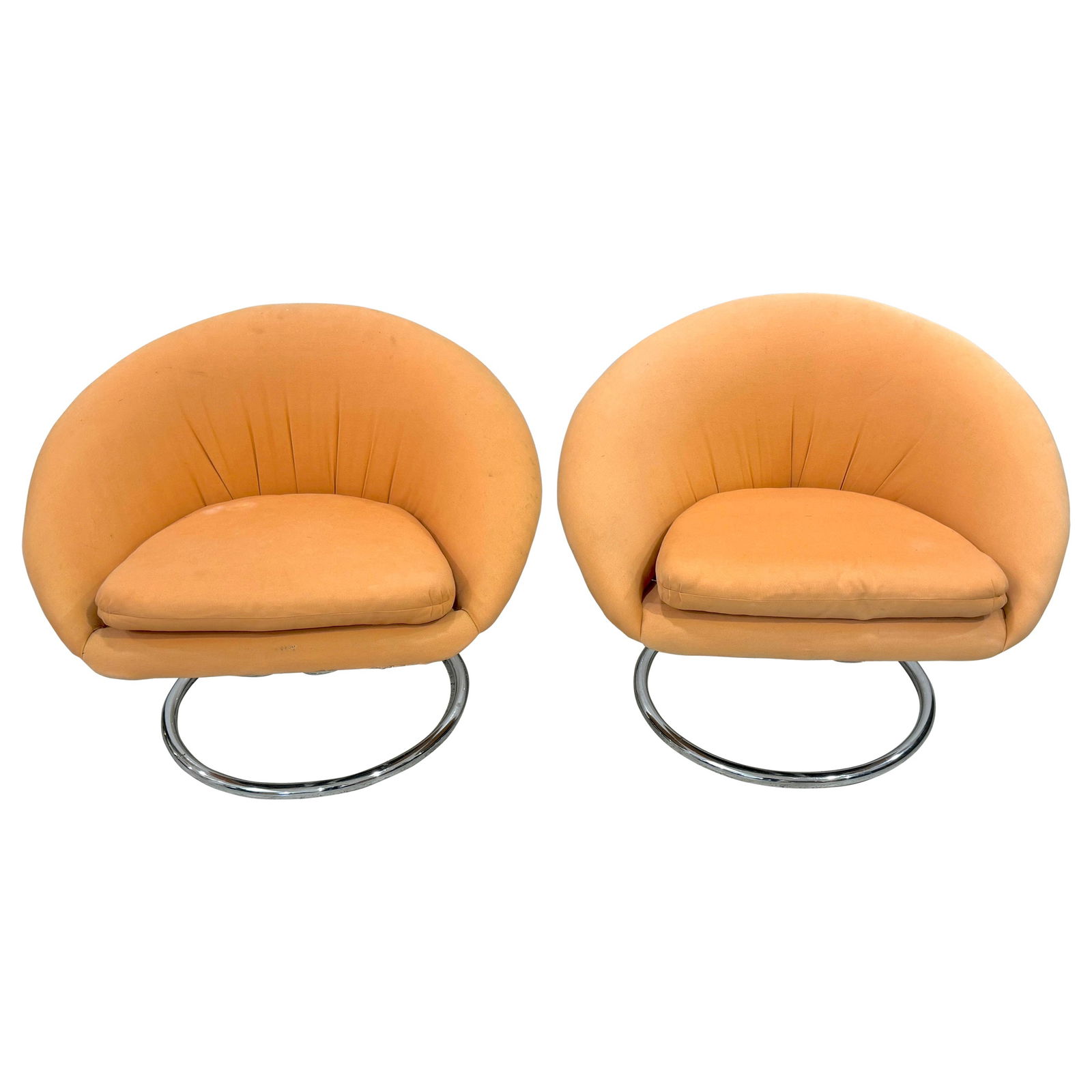 Set of 2 Italian Modern Chrome Lounge Chairs by Giotto Stoppino 1970s: Set of 2 Italian Modern Chrome Lounge Chairs by Giotto Stoppino 1970s This stunning pair of Italian modern chrome lounge chair frames, designed by Giotto Stoppino in the 1970s, showcases a perfect ble