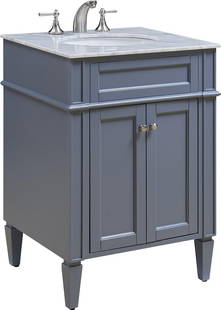 Elegant Lighting Park Ave Contemporary Vanity Cabinet Silver Chrome Finish: Elegant Lighting Park Ave Contemporary Vanity Cabinet Silver Chrome Finish The Park Ave Contemporary Vanity Cabinet is a stylish addition to any bathroom, showcasing a blend of modern design and funct