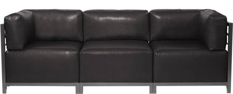 Contemporary Avanti Axis 3-Piece Sectional Sofa with Titanium Frame: Contemporary Avanti Axis 3-Piece Sectional Sofa with Titanium Frame Introducing the Elegant Avanti Axis 3-piece Sectional Sofa, a perfect blend of contemporary style and comfort. This sectional featur