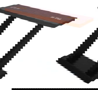 Richard Haver Studio Maple Console Table with Inlay Modern Arts & Crafts: Richard Haver Studio Maple Console Table with Inlay Modern Arts & Crafts Discover this exquisite Richard Haver Studio Crafted Console Table, dating back to around 2010. This piece showcases superior c